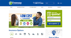 Desktop Screenshot of freewayinsurancetx.com